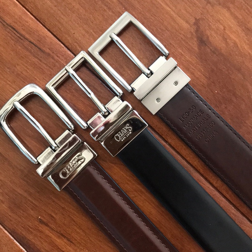 Lot of Chaps Young Men"s Belts sz LG 30-32